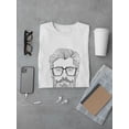 thumbnail image 3 of Bearded Man B&W Tee Men's -Image by Shutterstock, 3 of 4