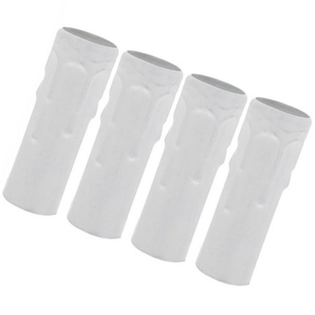 

4 Pcs Lamp Sleeve Candle Lamp Base Sleeve Chandelier Lamp Holder Tube Light Base Crystal Pendant Light Iron Lamp Tube