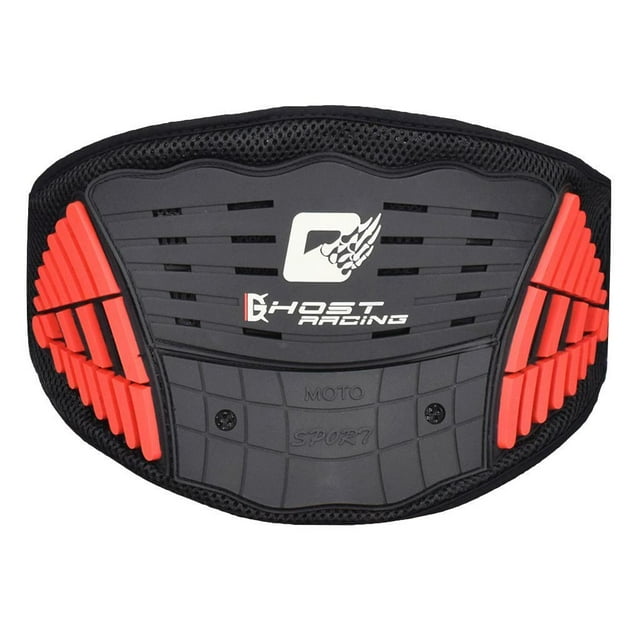 Xingzhi Motorcycle Motocross Racing Kidney Belt Surpport Protector Gear Waist Red