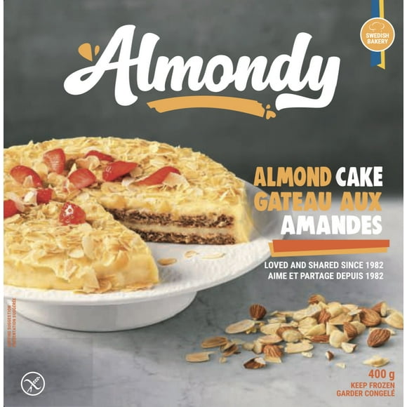 Gateau aux amandes gâteau aux amandes grillées 400 g - 8 portions