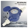 thumbnail image 2 of Compteur d'Eau Froide 15mm Pouces Fonction de Rotation Arbitraire avec Raccords pour Jardin et Maison, Surveillance à Distance des Fuites, 2 of 6