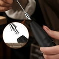 thumbnail image 5 of Black Handheld Milk Frother And Egg Beater For Coffee And Home Kitchen Use Battery Operated 8.86 Inch Length, 5 of 7