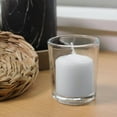 thumbnail image 5 of Mainstays 21PK Bougies votives blanc, non parfumé, 5 of 5