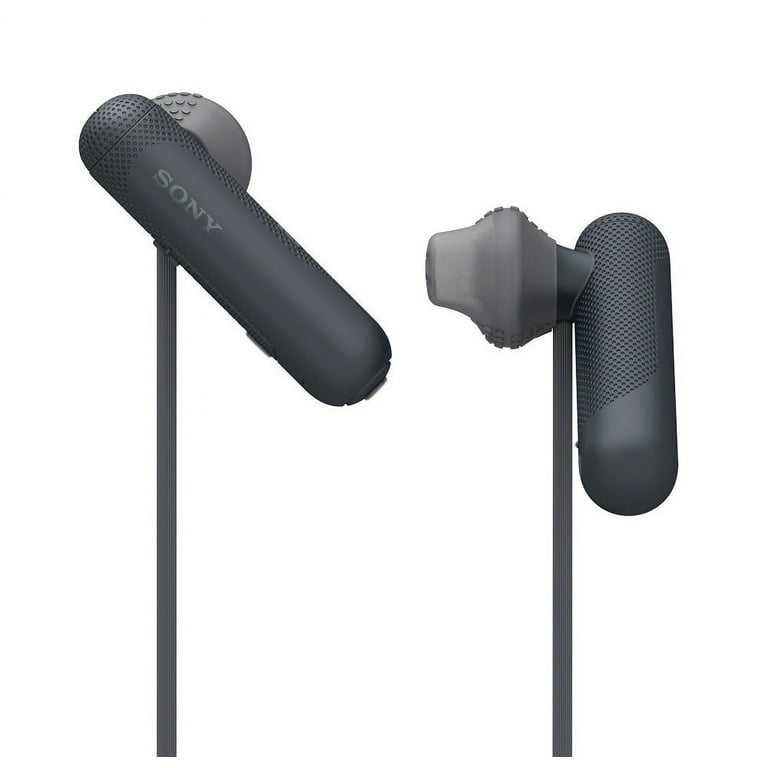 SONY WI-SP500 ブラック ワイヤレスイヤホン Sony WI-SP500 Wireless Sports Earbuds, Bluetooth