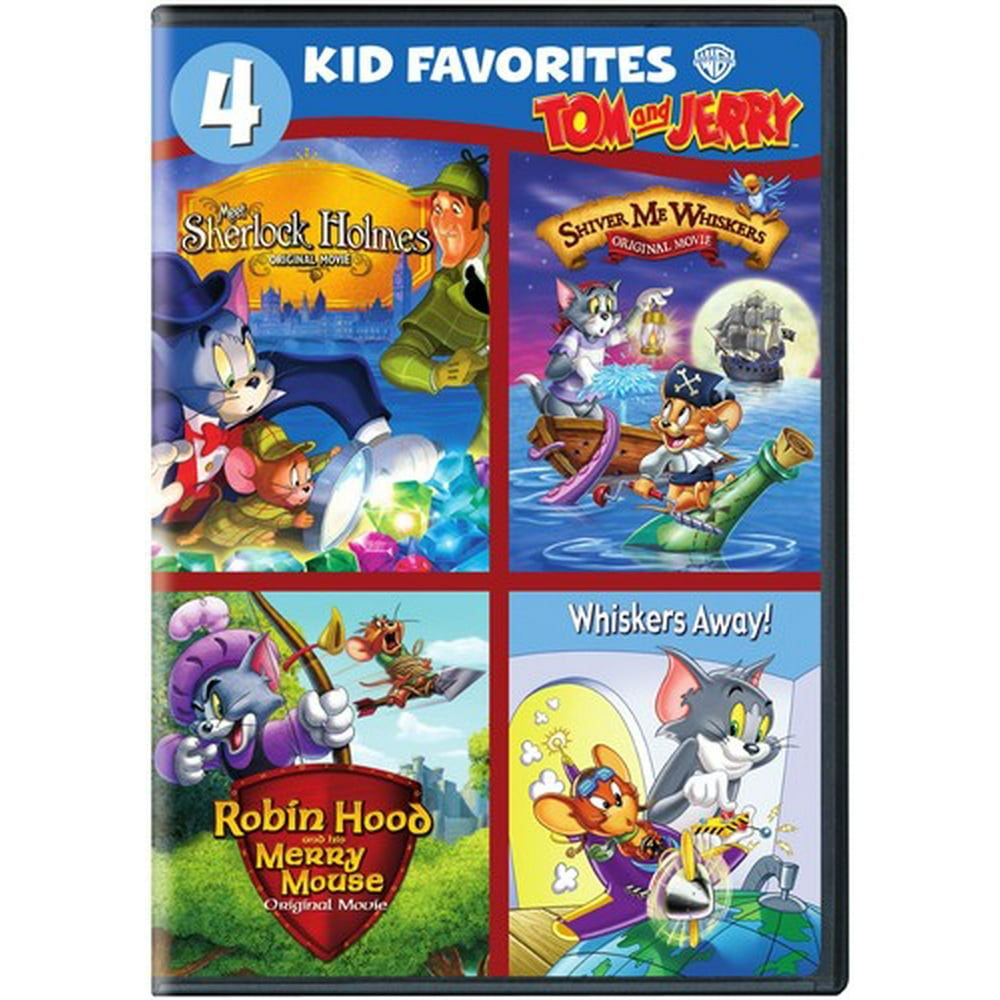 4 Kid Favorites: Tom and Jerry (DVD) - Walmart.com - Walmart.com