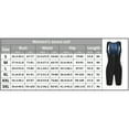 thumbnail image 2 of Sauna Suit for Women, Sweat Vest Workout Waist Trainer Slimming Full Body Shaper with Zipper Blue S A, 2 of 8
