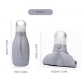 thumbnail image 4 of leyfeng Botella de silicona Plegable a prueba de fugas Gran capacidad Senderismo Ciclismo Aire libre Botella deportiva, 4 of 8