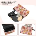 thumbnail image 3 of TSOVTHRID Doodle Daisy Pink Print Crossbody Purse for Women Small Crossbody Bag Crossover Shoulder Bag Cell Phone Leather Handbag with Chain Strap, 3 of 7