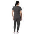 thumbnail image 2 of Adar Pro Modern Athletic Scrub Set For Women - Modern V-Neck Scrub Top & Yoga Jogger Scrub Pants, 2 of 7