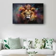 thumbnail image 3 of Lion Poster A Head of A Lion with A Crown Is Canvas Prints for Bedroom Decor Hanging Wall Painting Set Home Decoration Modern Pictures for Bathroom, 3 of 6