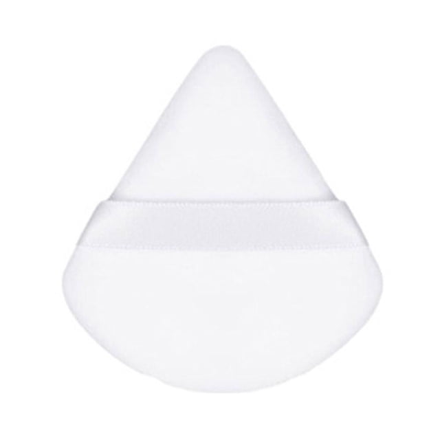 Triangular Velvet Powder Puff, 1 Piece, Pizza Powder, Mini Face Makeup Sponge, Cosmetic, Washable, Lightweight, Makeup Tool