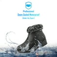 thumbnail image 2 of Comfy Moda Women's Winter Snow Boots Leather Waterproof with Ice Gripper LONDON, 2 of 7