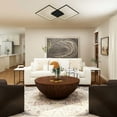 thumbnail image 2 of 204051A-Eglo Lighting-Milanius - 24W Led Ceiling - Wall Light - Matte Black, 2 of 3
