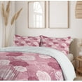 thumbnail image 6 of Ambesonne Rose Flowers Duvet Cover Sets, Romantic Petal Motif, 2-King, Dried Rose Pale Rose, 6 of 6