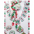 thumbnail image 3 of Sullivans Dear Santa Red & Green Pom Pom Garland - red, green, white - 4'l x 3"w x 3"h, 3 of 3