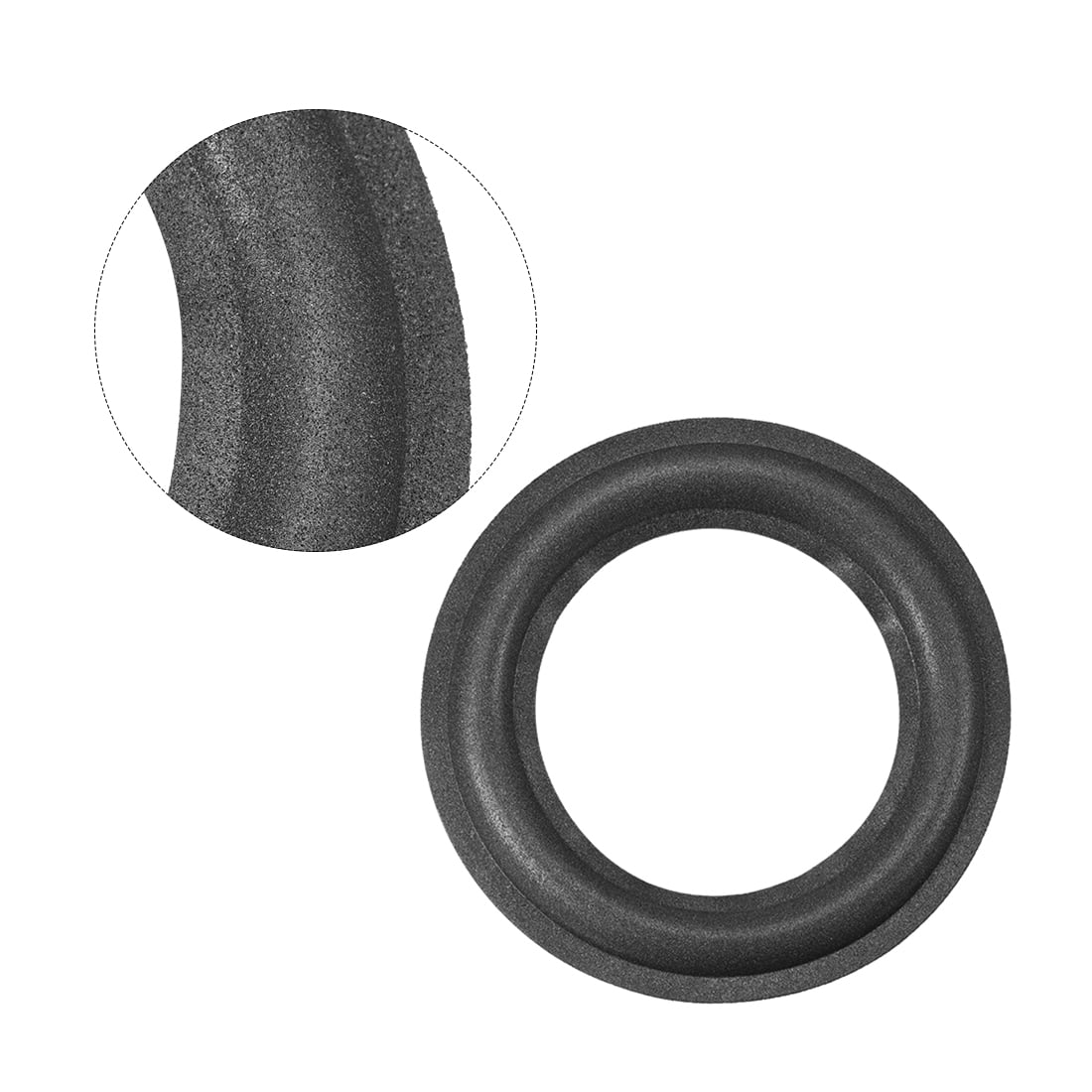 uxcell 4.5 inches 4.5 inch Speaker Foam Edge Surround Rings Replacement Parts for Speaker Repair or DIY 2pcs