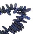 thumbnail image 3 of 1 Hebra De De Piedras De Para Joyería Artesanal Joyería De Moda Azul oscuro BLESIY Perlas, 3 of 7