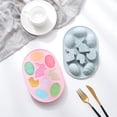 thumbnail image 4 of Billuyoard Molde de Pascua de silicona para hornear pastel de Chocolate moldes para pudín de magdalenas festival cocina cocina accesorios para el Type2 NO2, 4 of 6