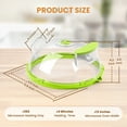 thumbnail image 3 of Microwave Splatter Cover for Food Vented Lid with Handle BPA-Free Easy to Clean, 3 of 10
