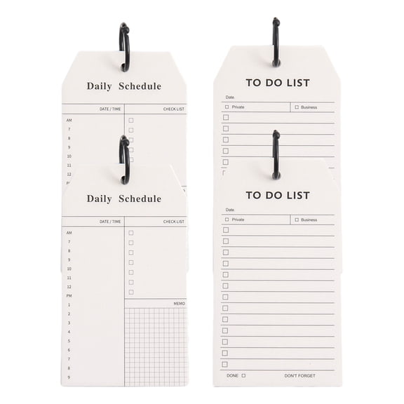BESTYASH Fashion Diary Notebook White Comfortable Writing for Home 4Pcs