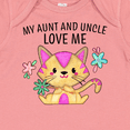thumbnail image 4 of Inktastic My Aunt and Uncle Love Me with Cute Kitten and Flowers Boys or Girls Baby Bodysuit, 4 of 5