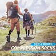 thumbnail image 6 of 6 Pairs Medical Sport Compression Socks - 15-20mmhg Graduated Knee-High Support for Men & Women, Ideal for Soccer, Running, and Nurses, 6 of 7