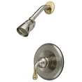thumbnail image 2 of Kingston Brass GKB1637SO Water Saving Magellan Single Handle Tub and Shower Faucet- Shower Only, Satin Nickel/ Chrome, 2 of 5