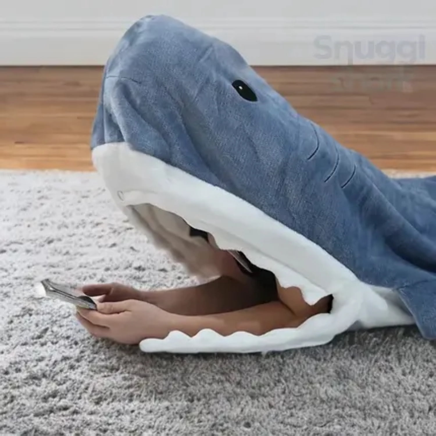 SnugglShark™ Wearable Fleece Blanket