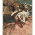thumbnail image 2 of Edgar Degas 15x17 Gold Ornate Wood Frame and Double Matted Museum Art Print Titled - Two Dancers, 2 of 4