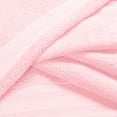 thumbnail image 2 of BELIZZI HOME Ultra Soft 6 Pack Cotton Towel Sets, Contains 2 Bath Towels 28x55 inch, 2 Hand Towels 16x24 inch & 2 Wash Coths 12x12 inch, Compact & Lightweight - Pink, 2 of 7