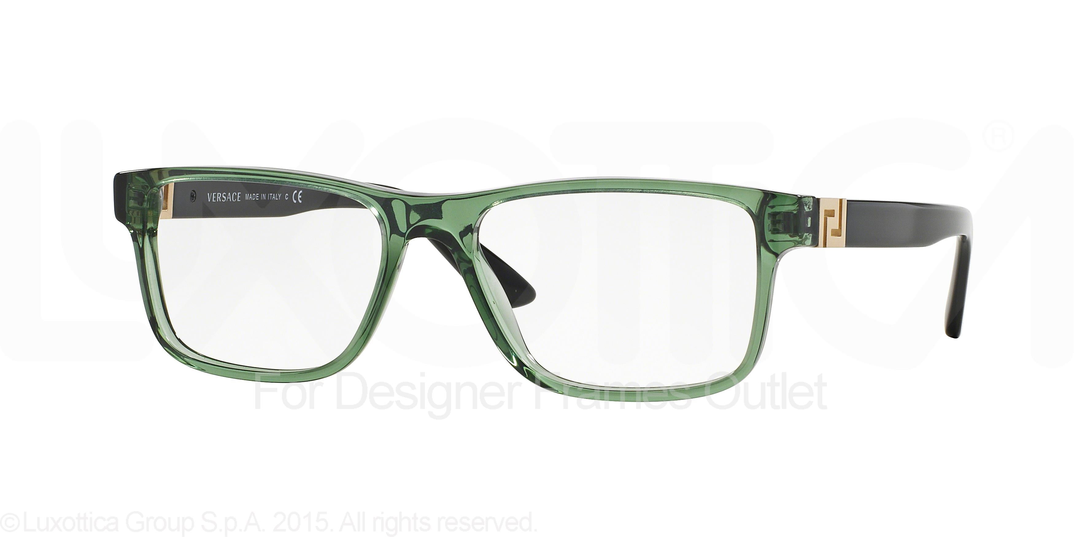 green versace glasses
