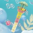 thumbnail image 5 of Chamoist Bubble Machine,Bubble Wand Bubble Toys,Hand Cranked Carousel Toys Face Changing Glowing Lights Internet Famous Kindergarten Gifts40ml, 5 of 9