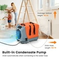 thumbnail image 4 of Canddidliike 180 Pints/Day Commercial Dehumidifier with Pump and Drain Hose-Orange, Dehumidifier for Large Room and Basements, 4 of 9