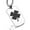 Silver, variant on Stainless Steel Four Leaf Clover Good Luck Charm Dog Tag Pendant Necklace