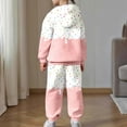 thumbnail image 5 of Rhuody Girls Winter Outfits Ice Cream Print Hooded Long Sleeve Top And Pants Athletic Hoodie Sweatshirt And Active Jogger Sweatpants White 8-9 Years, 5 of 8