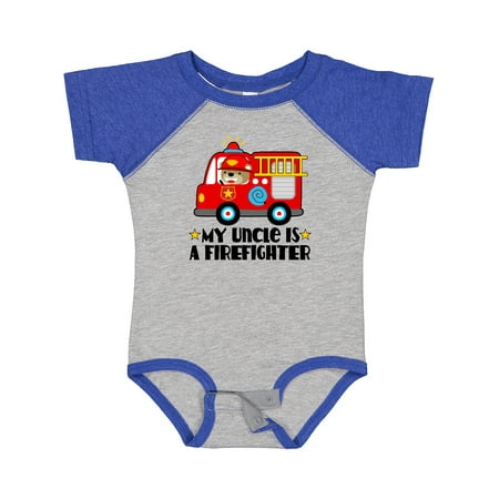 

Inktastic Fireman Uncle is a Firefighter Gift Baby Boy or Baby Girl Bodysuit