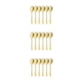 thumbnail image 4 of Cucharas de Acero Inoxidable Injueey 6 Piezas Doradas, 4 of 6