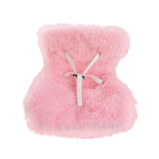Mini peluche muñeca de seguridad asiento para outlet de aire accesorios para muñecas rosa