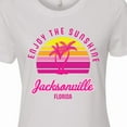 thumbnail image 4 of Inktastic Summer Enjoy the Sunshine Jacksonville Florida in Pink Women's T-Shirt, 4 of 5