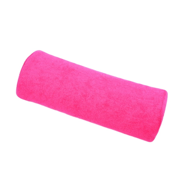 Minnieouse Almohada de uñas duradera para reposamanos de manicura de grado profesional para manicuras seguras e higiénicas portátiles Juegos de manicura Rosa roja