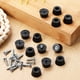 thumbnail image 5 of 100 almohadillas antideslizantes para sillas de escritorio, deslizadores de muebles, protectores de suelo para patas de silla, deslizadores de silla con tornillos redondos para suelos de madera, 5 of 8