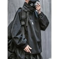 thumbnail image 3 of Niepce Inc Japanese Streetwear Lightweight Techwear Black Men's Summer Jacket, 3 of 8