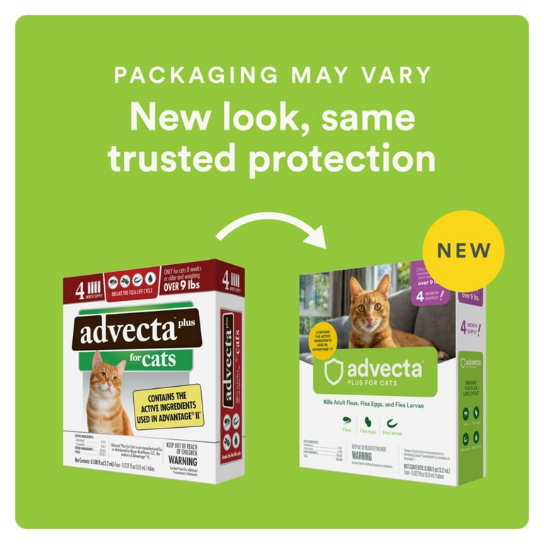 Advecta Flea Protection for Large Cats Count Fast-Acting Topical
