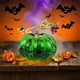 thumbnail image 1 of Figura de Calabaza de Vidrio Soplado a Mano | Adorno de Calabaza de Cristal Multicolor | Coleccionable Decorativo Duradero de 5 Cm | Decoración de Escritorio para Halloween, Acción de Gracias, Hogar,, 1 of 6