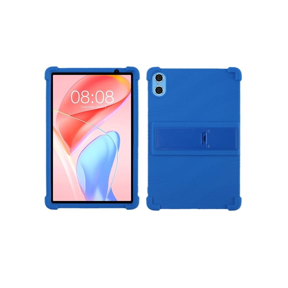 Silicone Case for FITIFUN 10 inch, Soft Flexible Shockproof Protective Tablet Cover, Anti-Scratch & Lightweight Slim Design-Blue