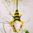 thumbnail image 2 of RUIG Bumble Bee Gnome Plush -‌Glowing Gnome Decor, Handmade Swedish Tomte Elf World Bee Day Decor Holiday Present Gift, Hanging Plush Gnomes for Spring Kitchen, Garden, or Party Lights, 2 of 9