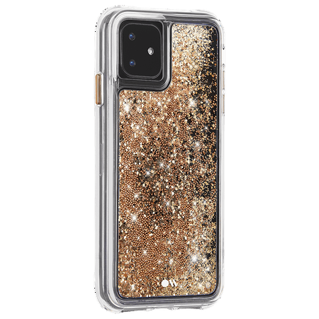 Case-Mate - Waterfall Case for Apple® iPhone® 11 - Gold Waterfall