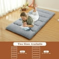 thumbnail image 3 of 4" Japanese Floor Mattress Twin Size Futon Mattress,Grey, 3 of 7