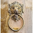 thumbnail image 5 of Authentic Vintage Brass Lion Door & Gate Knocker Handle Pull Door Accessories Home Decor, 5 of 7
