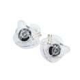 thumbnail image 3 of Auriculares intraurales con cable de 0,78 mm, aislamiento de ruido, 2 pines, profesionales, transparentes Estilo C, 3 of 9